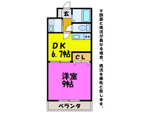 浜松駅 バス25分  大平台1丁目下車：停歩5分 5階の物件間取画像